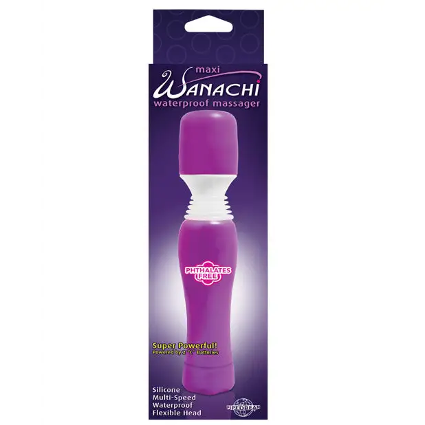 Maxi Wanachi Massager Waterproof - Purple - Massage Products