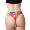 Mememe Comic Fans Printed Thong MD - Lingerie - Packaged