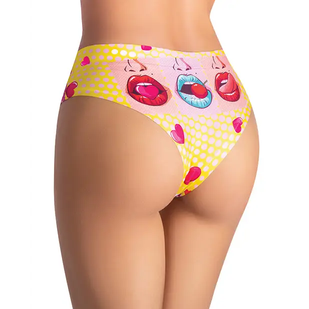 Mememe Comics Hot Girl Printed Slip LG - Lingerie - Packaged