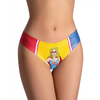 Mememe Comics Wonder Girl Printed Thong LG - Lingerie - Packaged