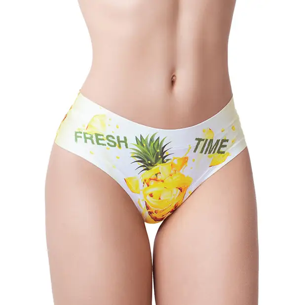 Mememe Fresh Summer Pineapple Printed Slip SM - Lingerie - Packaged