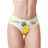 Mememe Fresh Summer Pineapple Printed Slip XL - Lingerie - Packaged