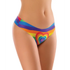 Mememe Pride Hearts Printed Thong MD - Lingerie - Hanging