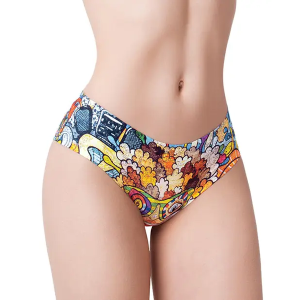 Mememe Psychotropical Trash Printed Slip SM - Lingerie - Packaged