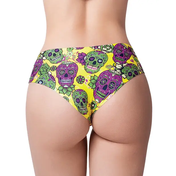 Mememe Skulls Lovers Muertos Printed Slip SM - Lingerie - Packaged