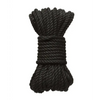 Merci Bind & Tie Hemp Bondage Rope - 30 ft - Black - Bondage Blindfolds & Restraints