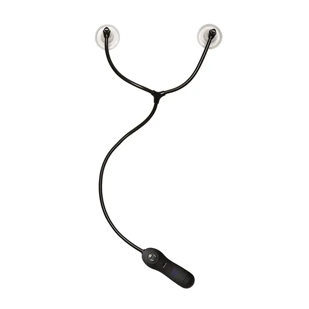 Merci Swell Vibrating Nipple Sucker Cups - Black - Stimulators