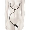 Merci Swell Vibrating Nipple Sucker Cups - Black - Stimulators