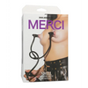 Merci Swell Vibrating Nipple Sucker Cups - Black - Stimulators