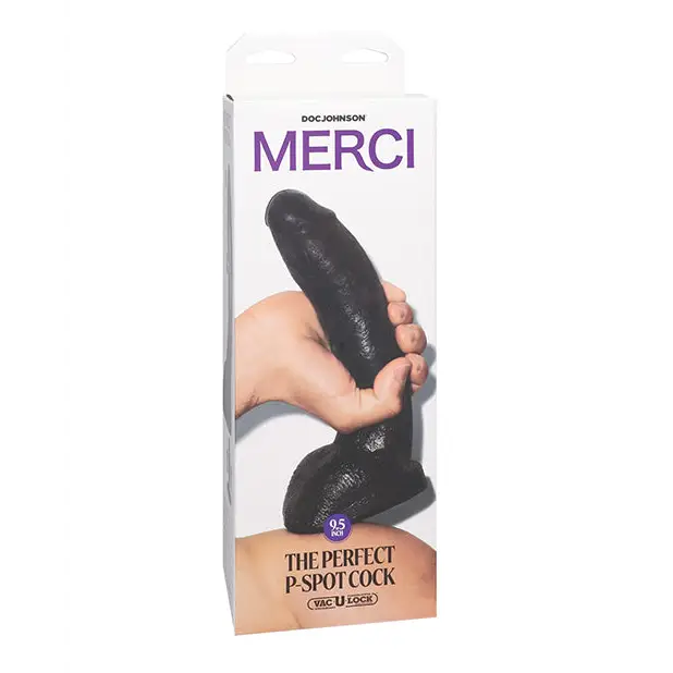 Merci The Perfect P-Spot Cock Vac-U-Lock Suction Cup - Dongs & Dildos