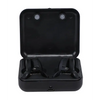 Merci Vibro Grippers Rechargeable Vibrating & Wireless Nipple Clamps - Black - Bondage Blindfolds & Restraints