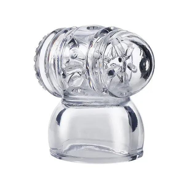 Merci Wand Cock Teaser Attachment - Clear - Massage Products