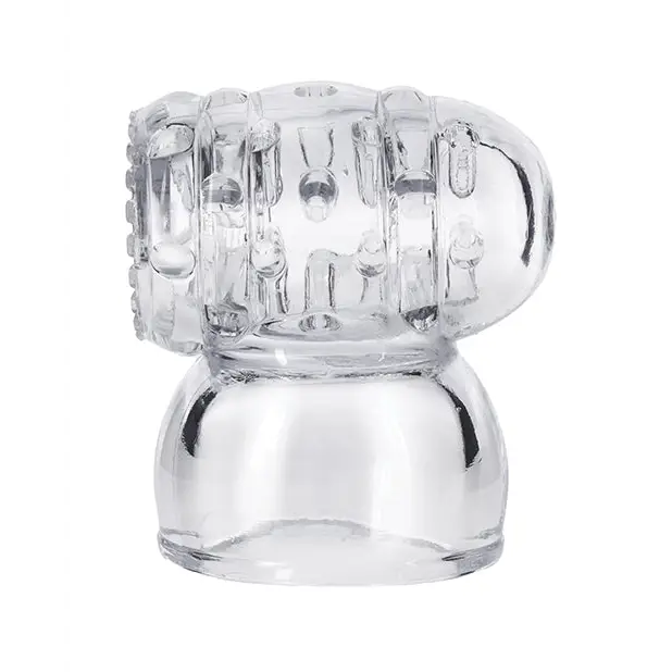 Merci Wand Cock Teaser Attachment - Clear - Massage Products