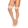 Mesh Thigh High Stockings Nude O/S - Lingerie - Packaged