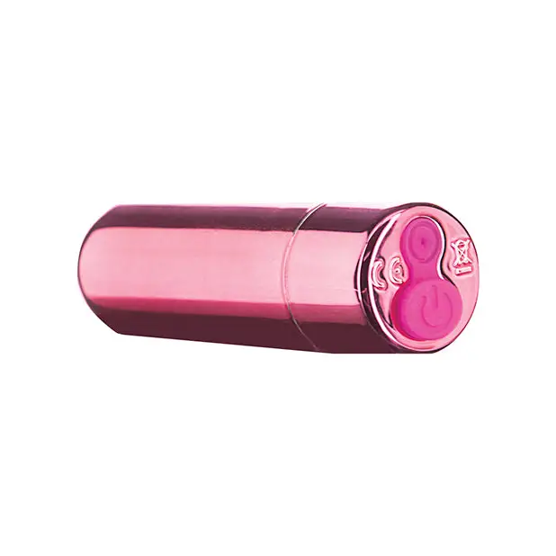 Mini Bullet Rechargeable Bullet - 9 Functions Pink - Stimulators