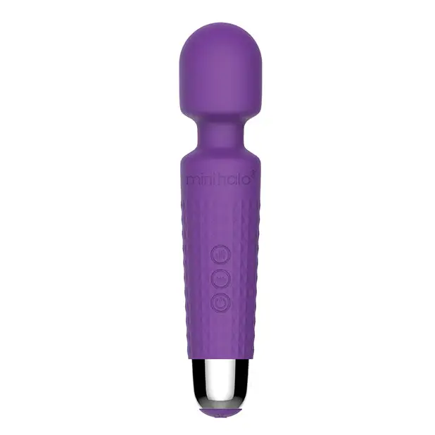 Mini Halo Wireless 20x Wand - Amethyst - Massage Products