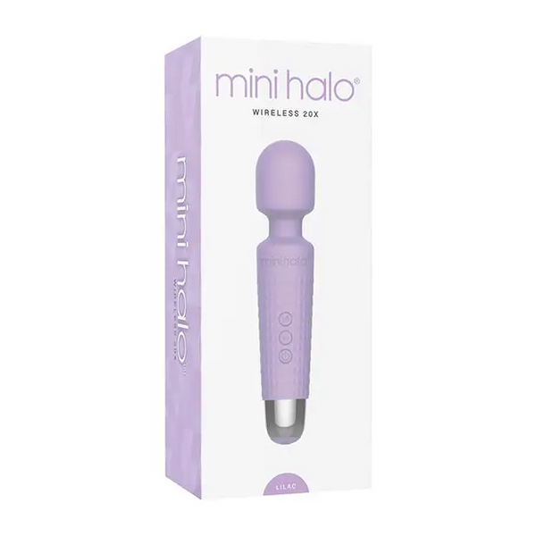 Mini Halo Wireless 20x Wand - Lilac - Massage Products