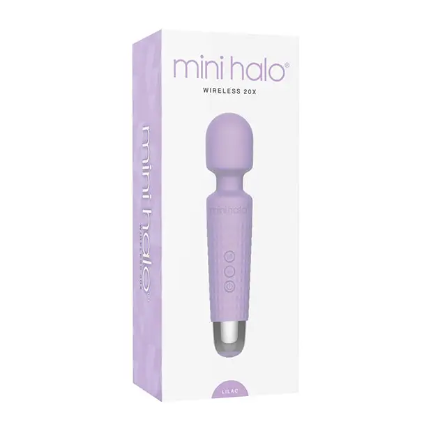 Mini Halo Wireless 20x Wand - Lilac - Massage Products