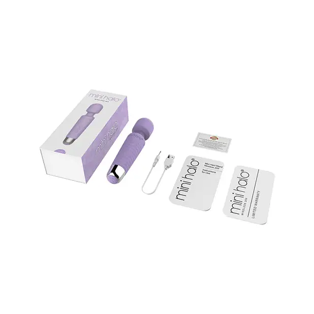 Mini Halo Wireless 20x Wand - Lilac - Massage Products