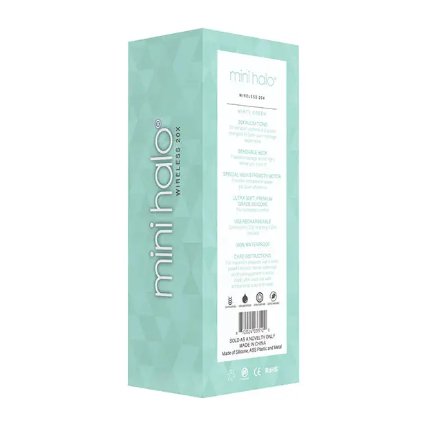 Mini Halo Wireless 20x Wand - Minty Green - Massage Products
