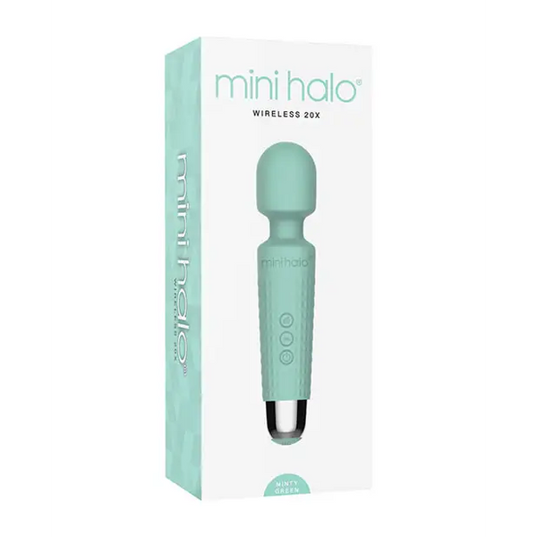 Mini Halo Wireless 20x Wand - Minty Green - Massage Products