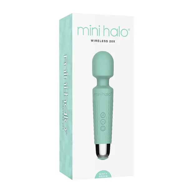 Mini Halo Wireless 20x Wand - Minty Green - Massage Products