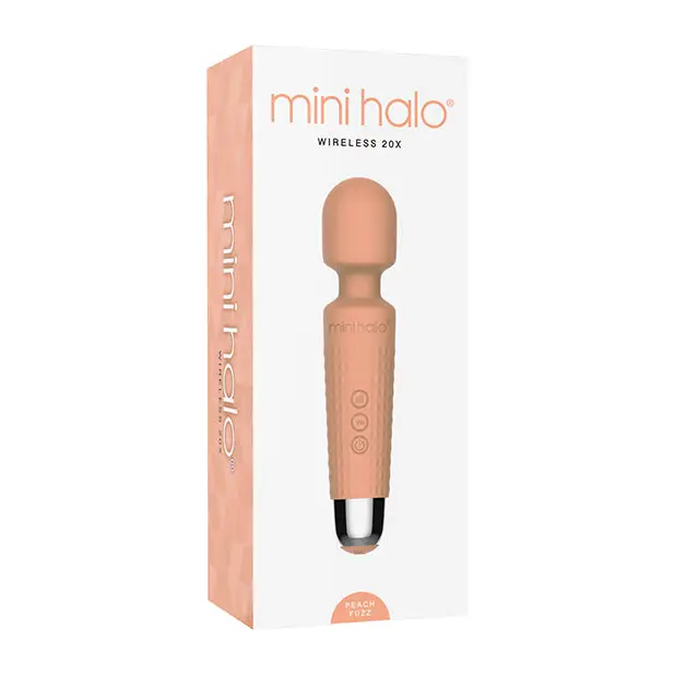 Mini Halo Wireless 20x Wand - Peach Fuzz - Massage Products