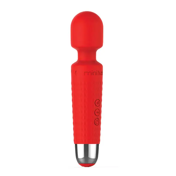 Mini Halo Wireless 20x Wand - Red Rose - Massage Products
