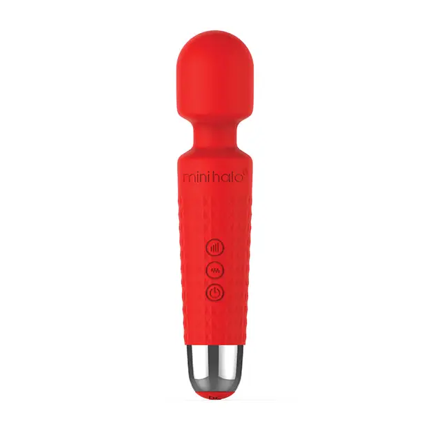 Mini Halo Wireless 20x Wand - Red Rose - Massage Products