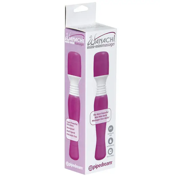 Mini-Mini Wanachi Massager Waterproof - Purple - Massage Products