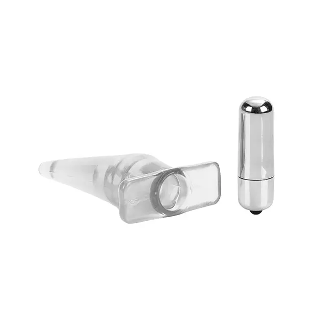 Mini Vibro Tease - Clear - Anal Products