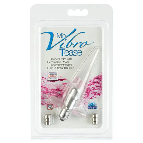 Mini Vibro Tease - Clear - Anal Products