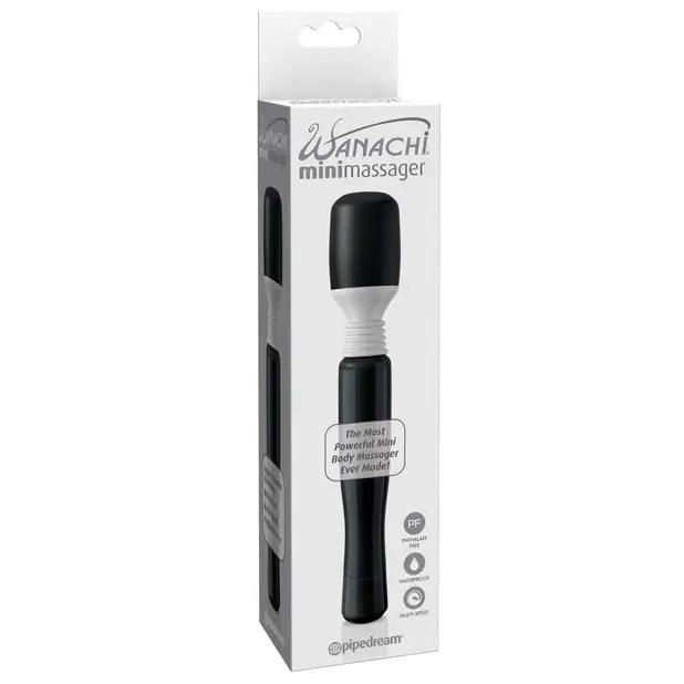 Mini Wanachi Massager Waterproof - Black - Massage Products
