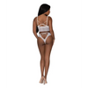 Modern Romance Bralette & Cheeky Hipster White S/M - Lingerie - Packaged