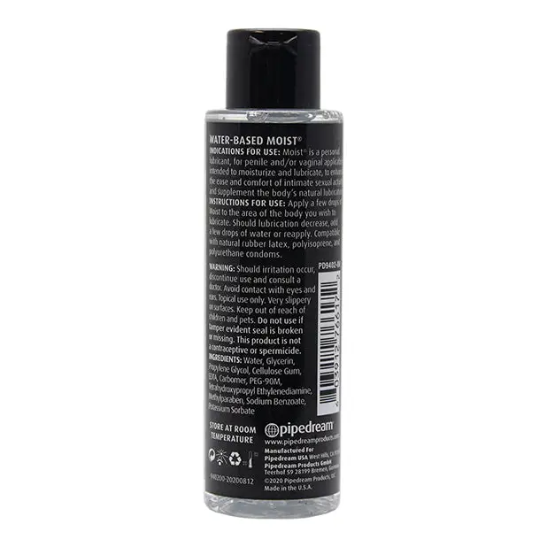 Moist Backdoor Formula Water-Based Personal Lubricant - 4.4oz - Lubricants