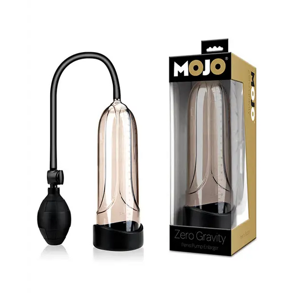 Mojo Zero Gravity Penis Pump Enlarger - Black/Smoke - Penis Enhancement