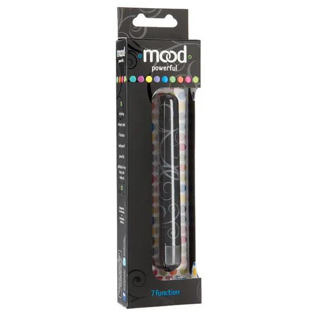 Mood 7 Function Bullet Large - Black - Stimulators