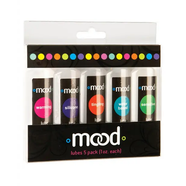 Mood Lube Kit - 1 oz Asst. Pack of 5 - Lubricants