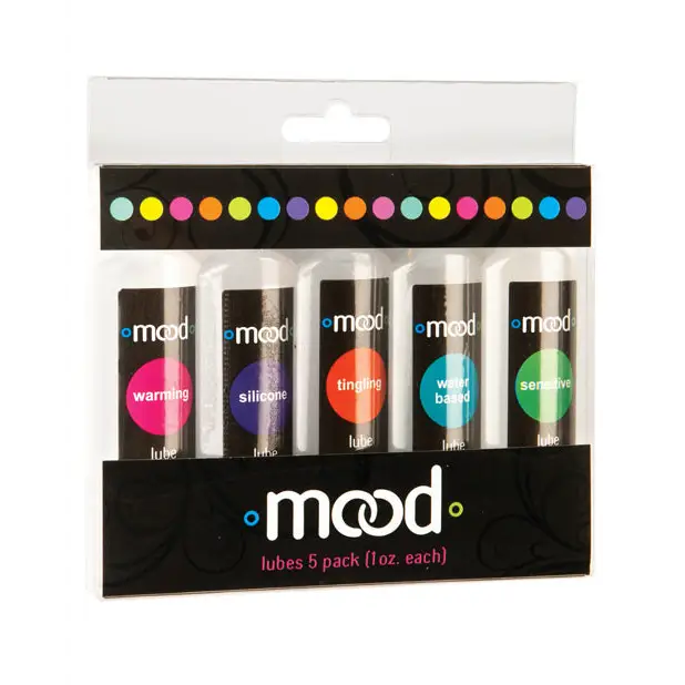 Mood Lube Kit - 1 oz Asst. Pack of 5 - Lubricants
