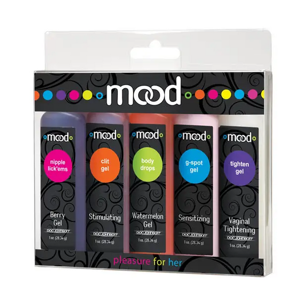 Mood Lube Pleasure for Her - Asst. Pack of 5 - Lubricants