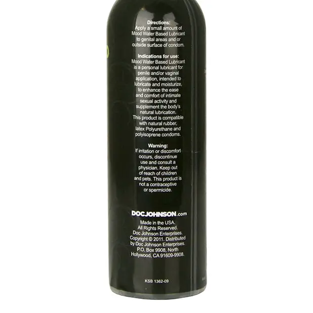 Mood Lube Water Based - 4 oz - Lubricants