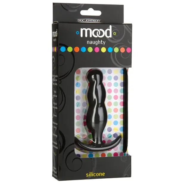 Mood Naughty 3 Butt Plug Medium - Black - Anal Products