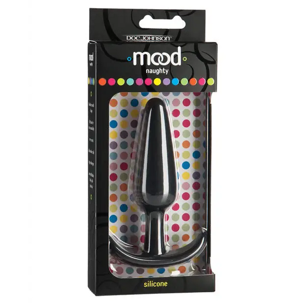 Mood Naughty Butt Plug Large - Black - Anal Products