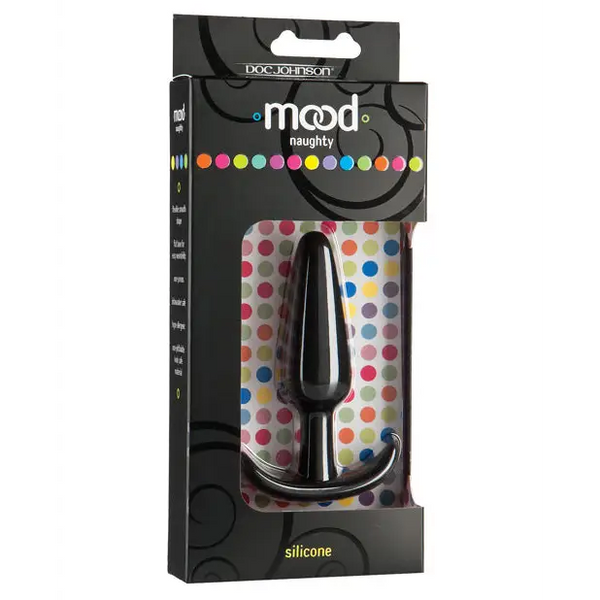 Mood Naughty Butt Plug Medium - Black - Anal Products