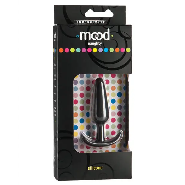 Mood Naughty Butt Plug Small - Black - Anal Products