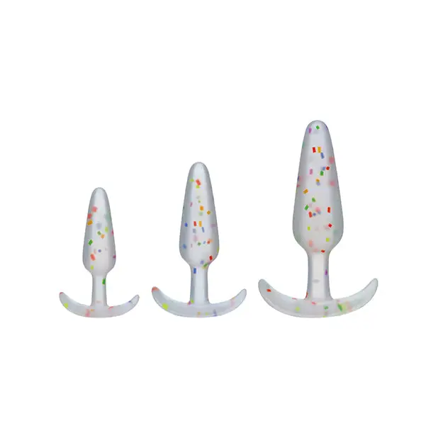 Mood Pride Anal Trainer Set - Multi Colored Set of 3 - Anal Products