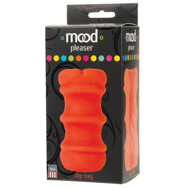Mood Ultaskyn Zig-Zag Stroker - Orange - Dolls & Masturbators