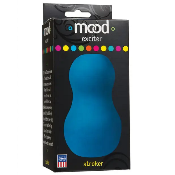 Mood Ultraskyn Exciter Stroker - Blue - Dolls & Masturbators