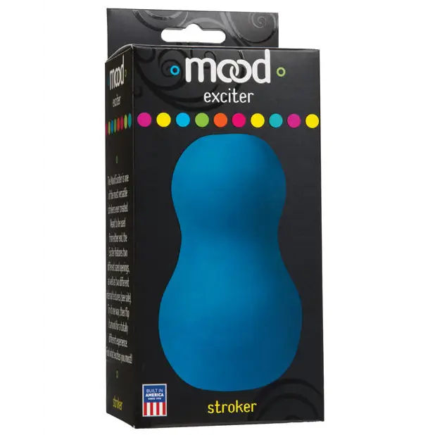 Mood Ultraskyn Exciter Stroker - Blue - Dolls & Masturbators
