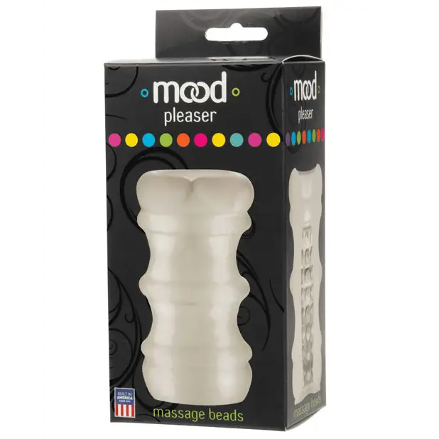 Mood Ultraskyn Massage Beads Stroker - Frost - Dolls & Masturbators
